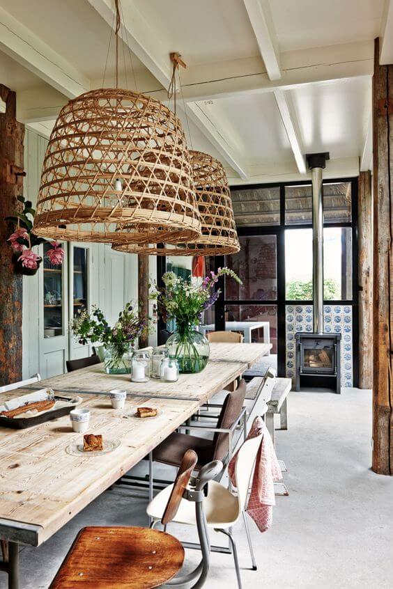 Rieten hanglampen - Ventrio | Lifestyle & Interieur Blog