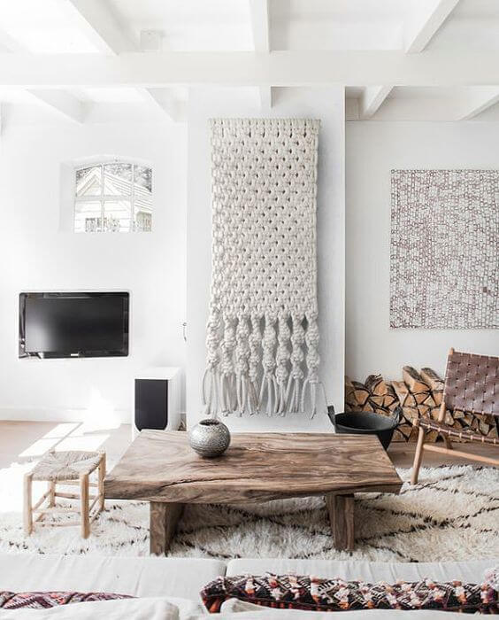 Een macrame wandhanger - Ventrio - Interieurblog - woonblog