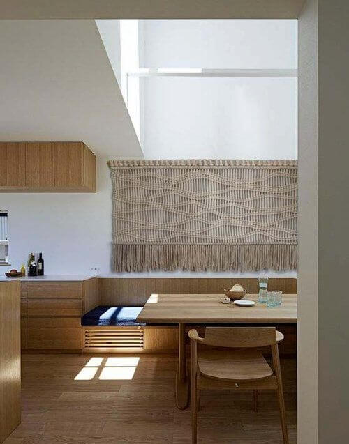 Een macrame wandhanger - Ventrio - Interieurblog - woonblog