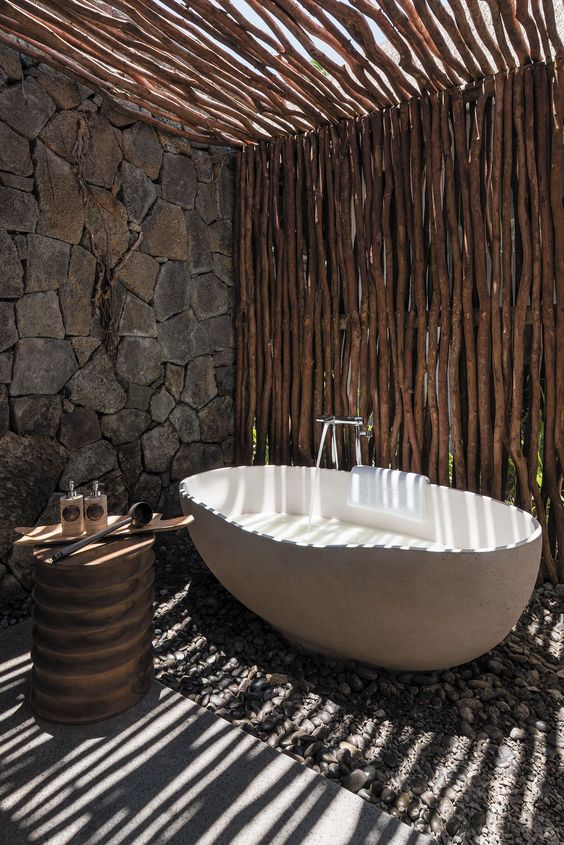 buiten douche